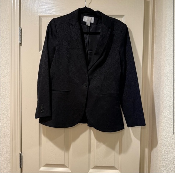 H&M Women’s Classic Black Blazer Size 12 - Picture 1 of 2